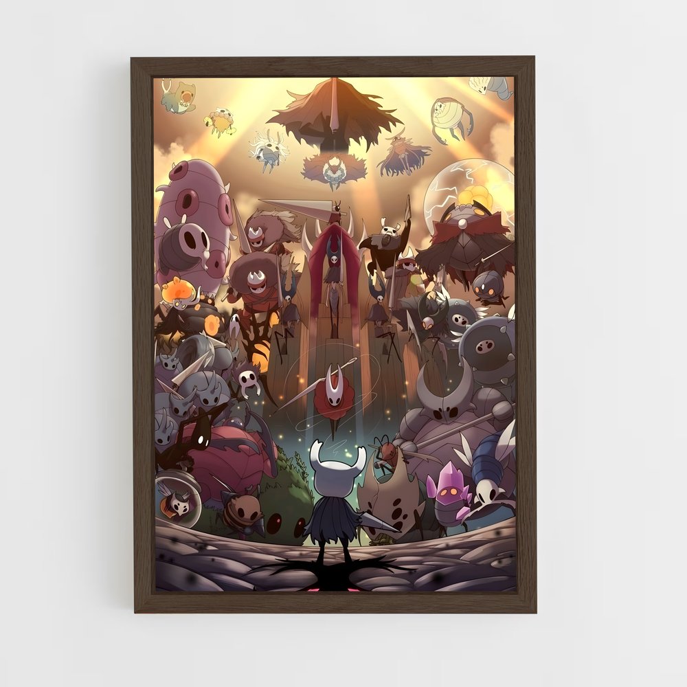Poster Pokémon Circle – affiche Hollow Knight (vue 5)